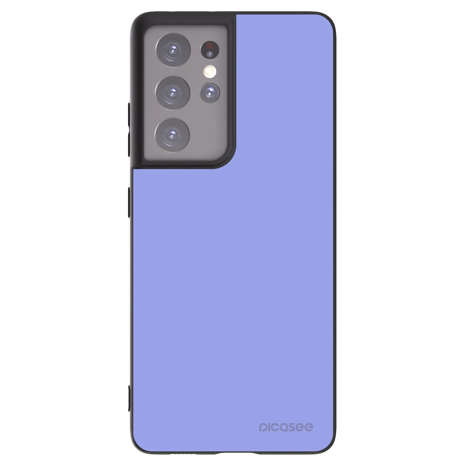 Picasee silikónový čierny obal pre Samsung Galaxy S21 Ultra 5G G998B - Sky Whisper
