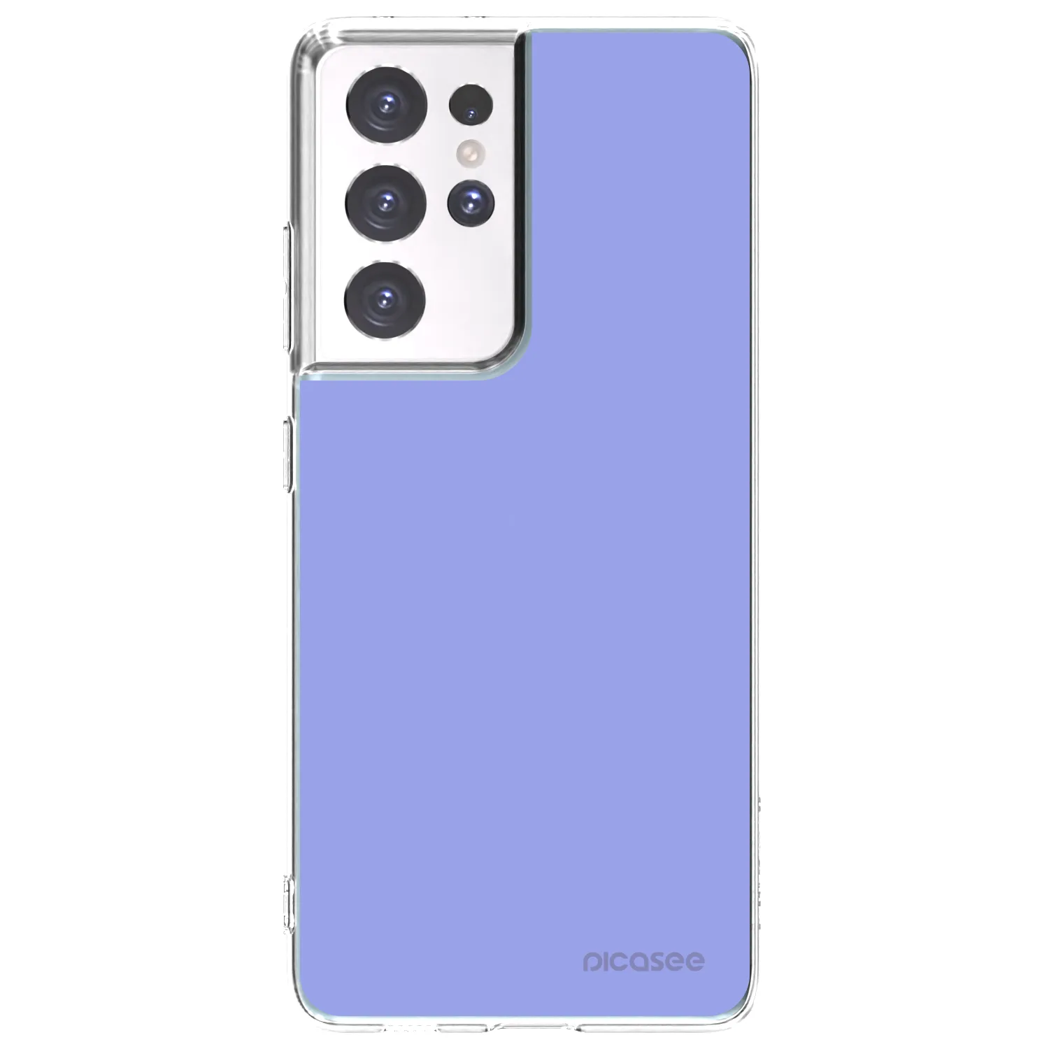 Picasee silikónový prehľadný obal pre Samsung Galaxy S21 Ultra 5G G998B - Sky Whisper