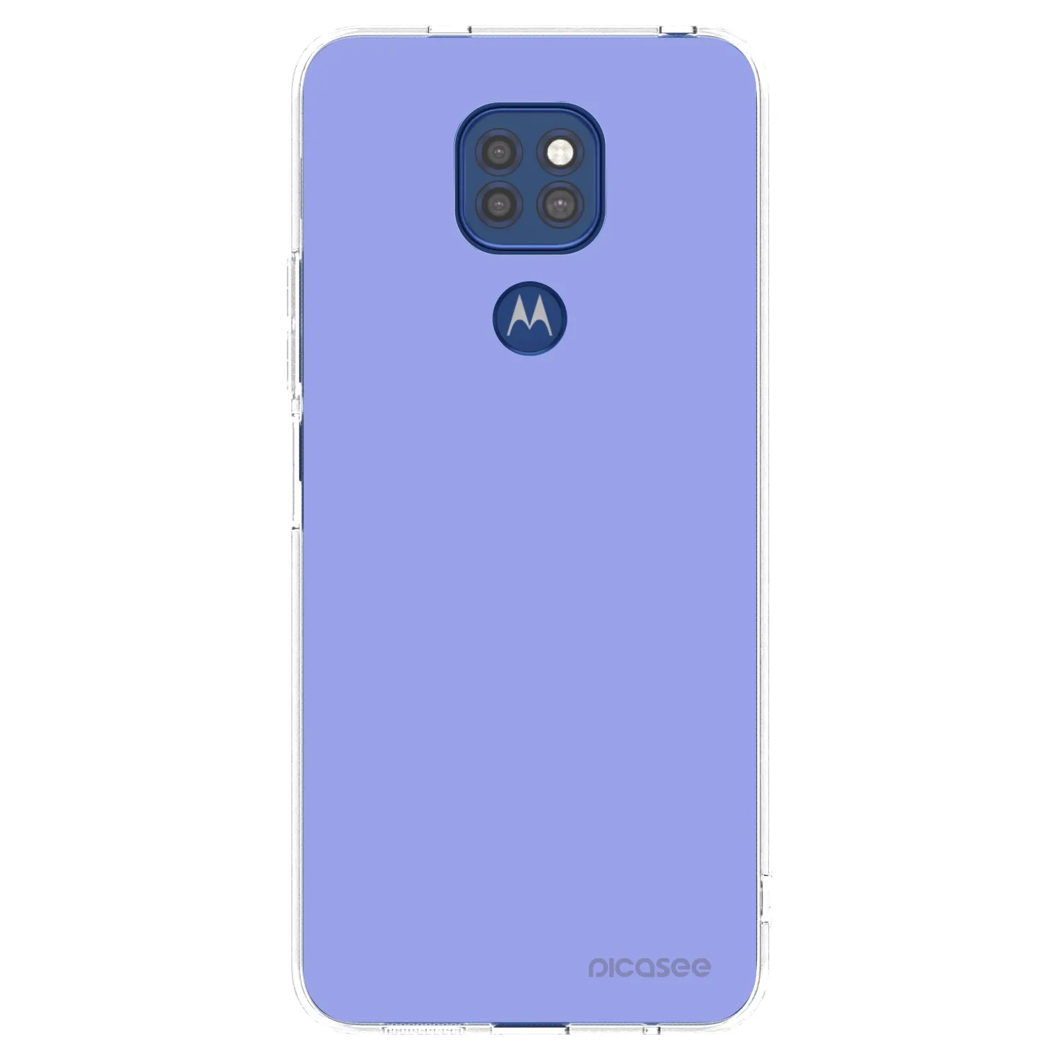 Silikónový prehľadný obal pre Motorola Moto G9 Play - Sky Whisper