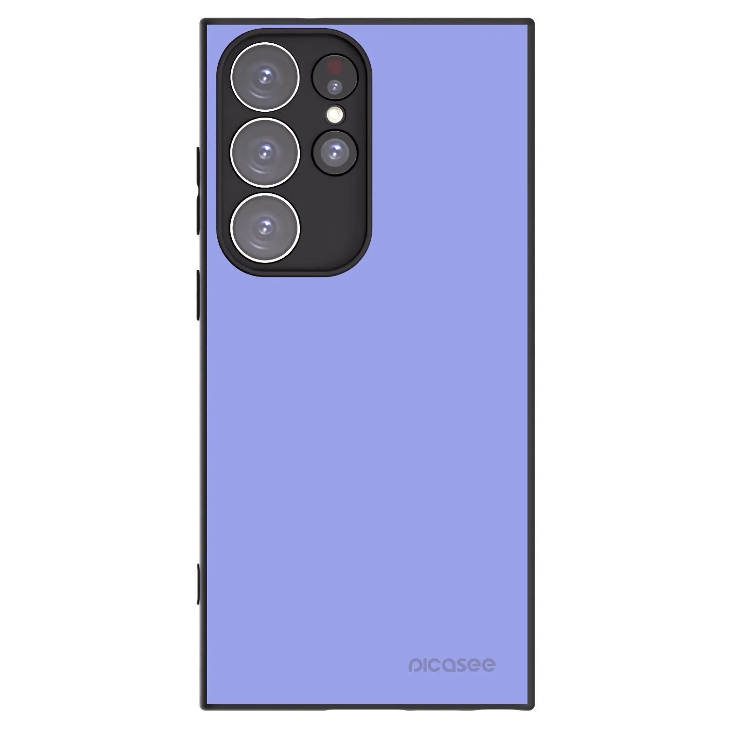 Picasee silikónový čierny obal pre Samsung Galaxy S23 Ultra 5G - Sky Whisper