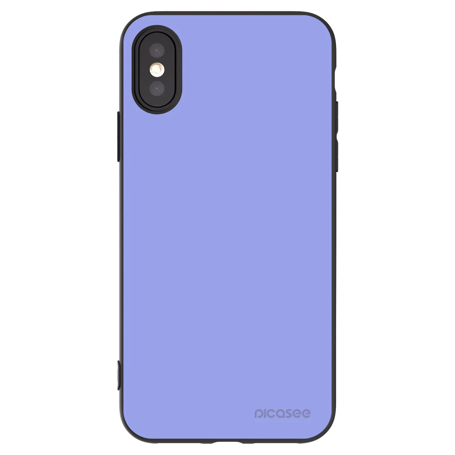 Picasee silikónový čierny obal pre Apple iPhone X/XS - Sky Whisper