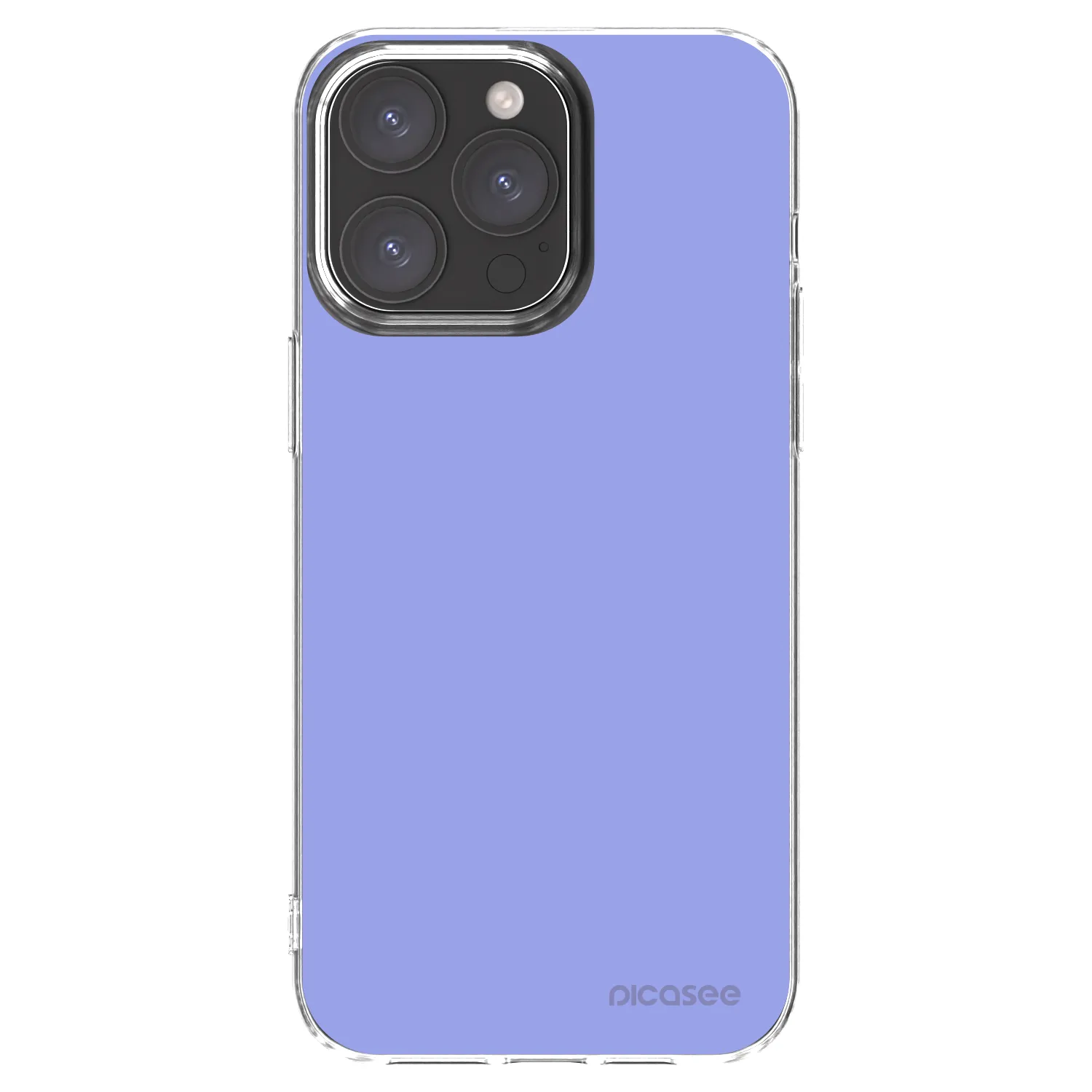 Picasee silikónový prehľadný obal pre Apple iPhone 15 Pro Max - Sky Whisper
