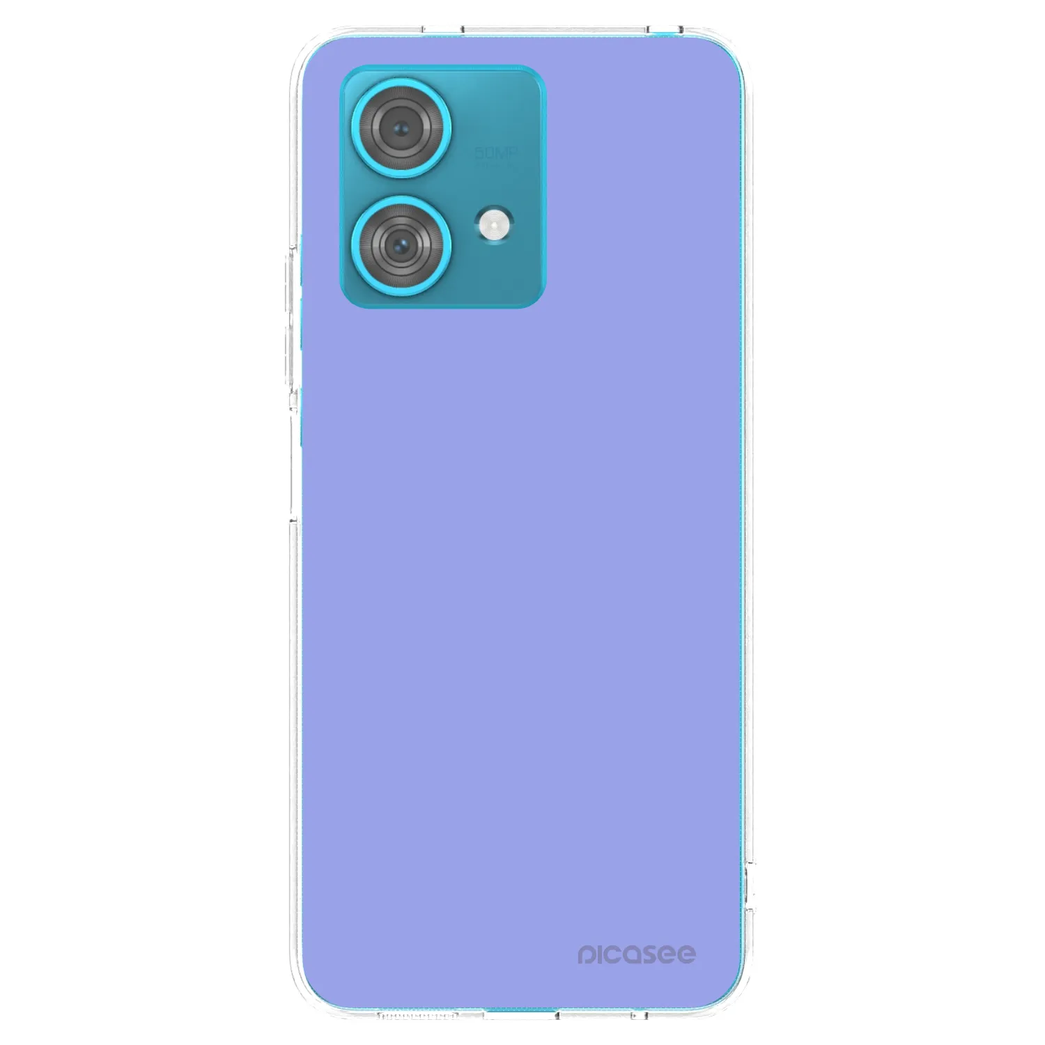 Picasee silikónový prehľadný obal pre Motorola Edge 40 Neo - Sky Whisper