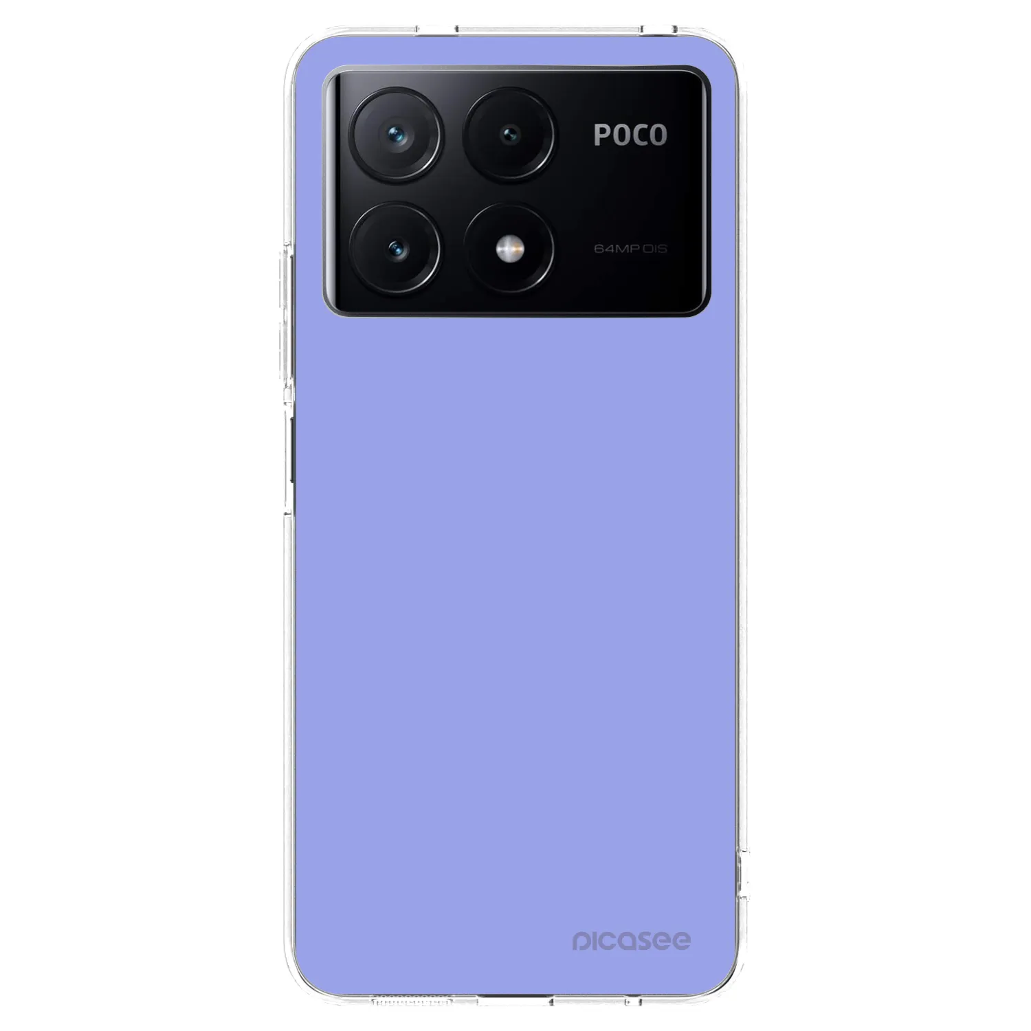 Picasee silikónový prehľadný obal pre Xiaomi Poco X6 Pro - Sky Whisper