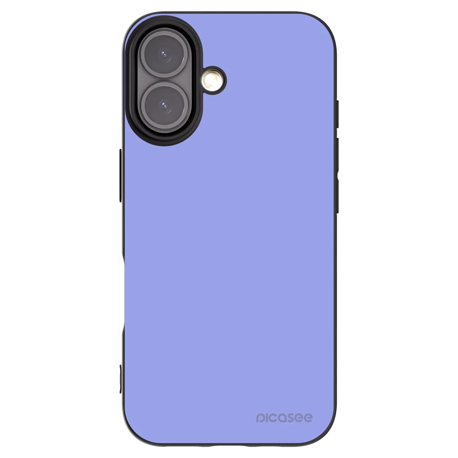 Picasee silikónový čierny obal pre Apple iPhone 16 - Sky Whisper