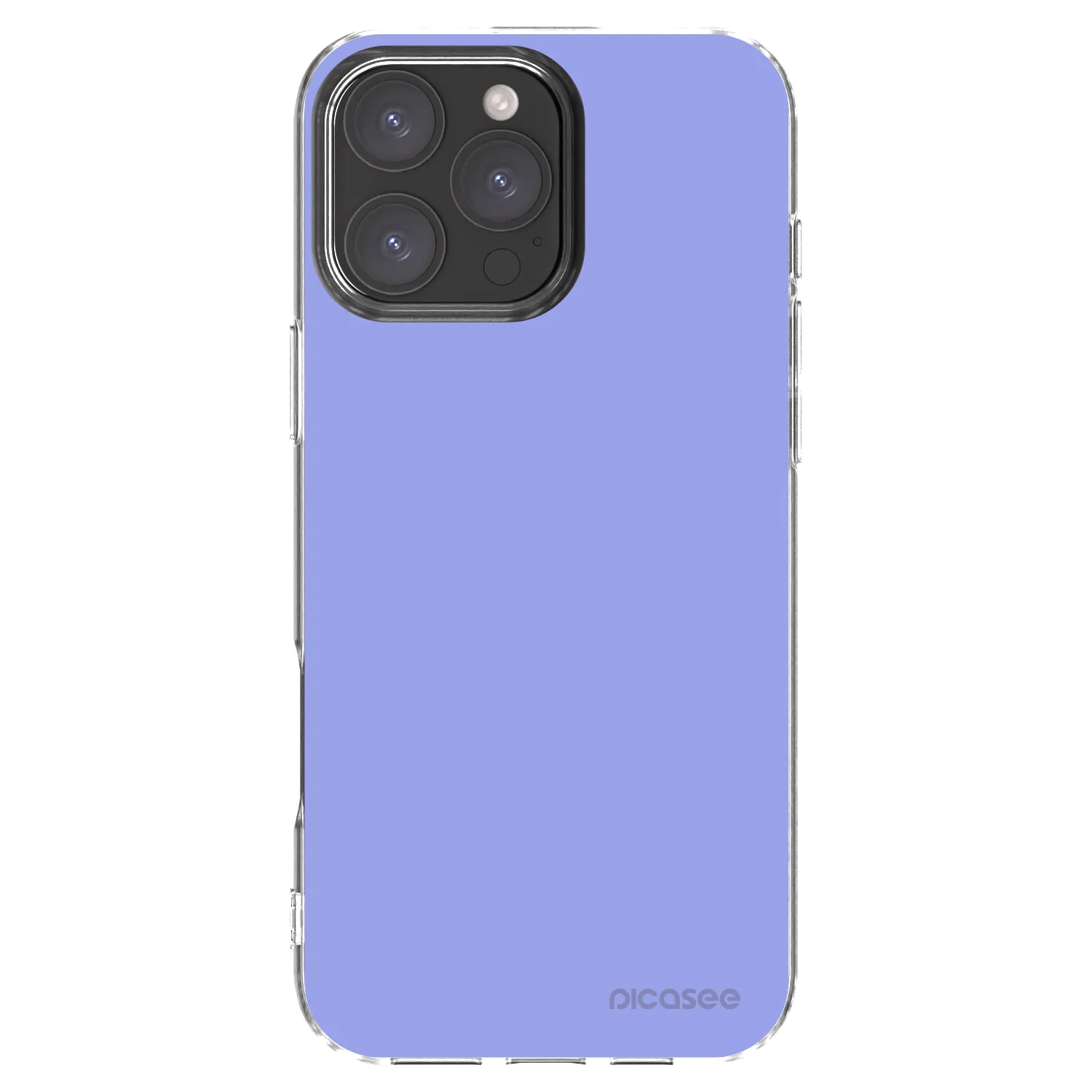Picasee silikónový prehľadný obal pre Apple iPhone 16 Pro Max - Sky Whisper