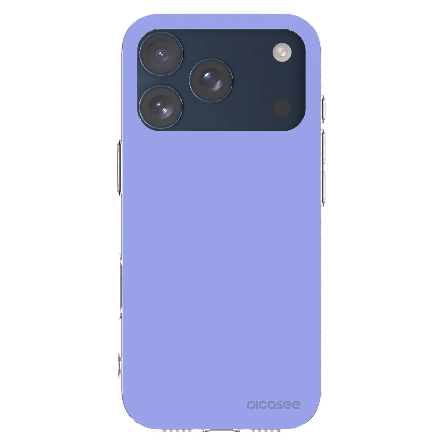 Picasee silikónový prehľadný obal pre Apple iPhone 17 Pro - Sky Whisper