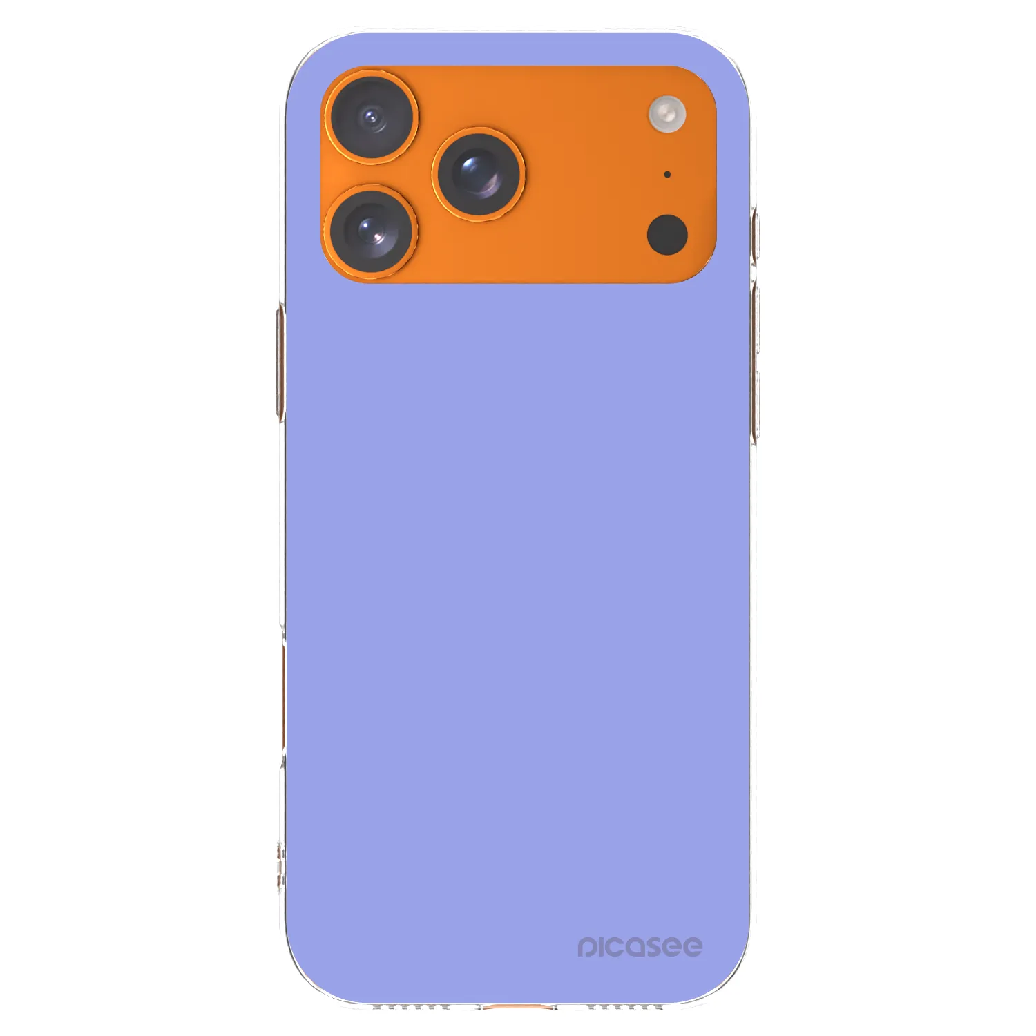 Picasee silikónový prehľadný obal pre Apple iPhone 17 Pro Max - Sky Whisper
