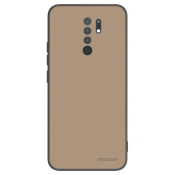 Picasee silikónový čierny obal pre Xiaomi Redmi 9 - Soft Sand