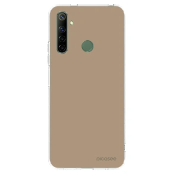 Picasee silikónový prehľadný obal pre Realme 6i - Soft Sand