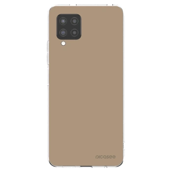 Picasee silikónový prehľadný obal pre Samsung Galaxy A42 A426B - Soft Sand