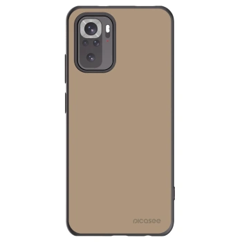 Picasee silikónový čierny obal pre Xiaomi Redmi Note 10S - Soft Sand