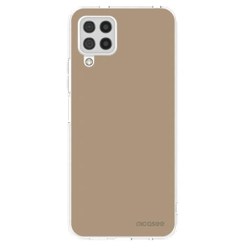 Picasee silikónový prehľadný obal pre Samsung Galaxy A22 A225F 4G - Soft Sand