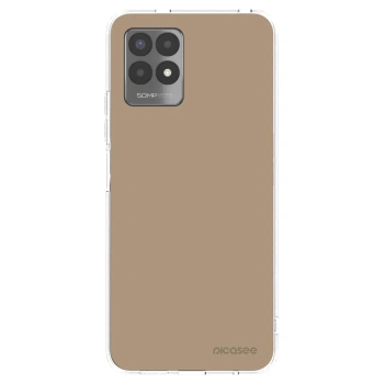 Picasee silikónový prehľadný obal pre Realme 8i - Soft Sand