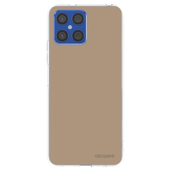 Picasee silikónový prehľadný obal pre Honor X8 4G - Soft Sand