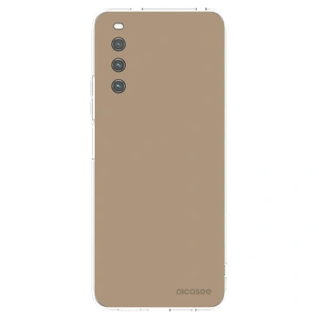 Picasee silikónový prehľadný obal pre Sony Xperia 10 IV 5G - Soft Sand