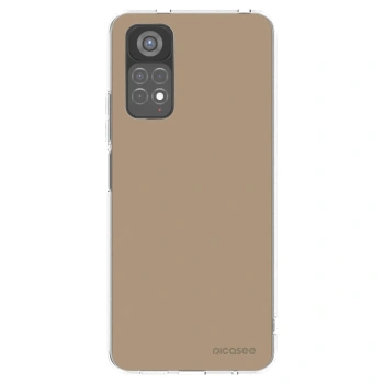 Picasee silikónový prehľadný obal pre Xiaomi Redmi Note 11S 5G - Soft Sand
