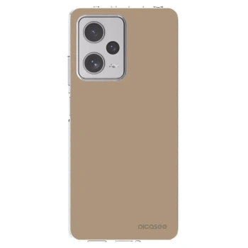 Picasee silikónový prehľadný obal pre Xiaomi Redmi Note 12 Pro+ 5G - Soft Sand