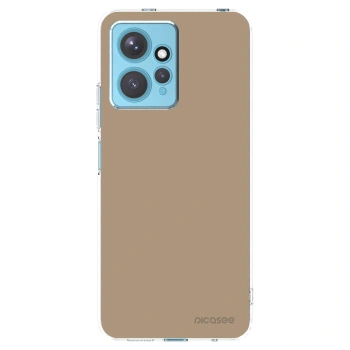 Picasee silikónový prehľadný obal pre Xiaomi Redmi Note 12 4G - Soft Sand
