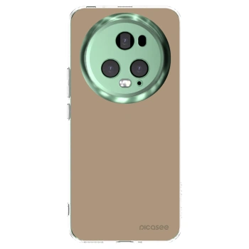 Picasee silikónový prehľadný obal pre Honor Magic5 Pro - Soft Sand