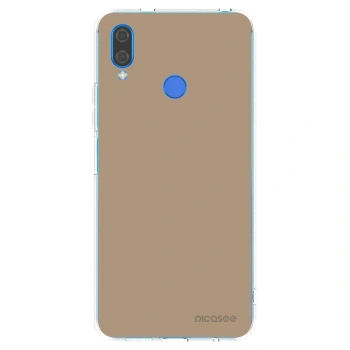 Picasee silikónový prehľadný obal pre Huawei Nova 3 - Soft Sand