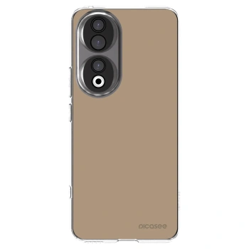 Picasee silikónový prehľadný obal pre Honor 90 5G - Soft Sand