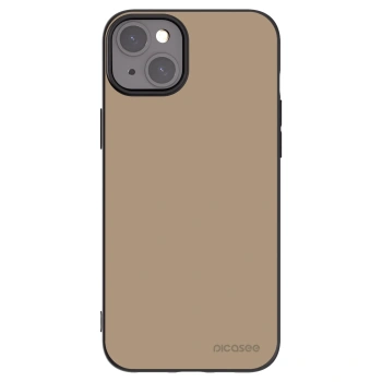 Picasee silikónový čierny obal pre Apple iPhone 15 Plus - Soft Sand