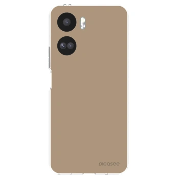 Picasee silikónový prehľadný obal pre Honor 90 Lite 5G - Soft Sand