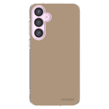 Picasee silikónový prehľadný obal pre Samsung Galaxy A55 5G A556B - Soft Sand