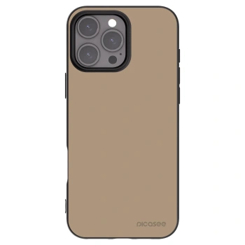 Picasee silikónový čierny obal pre Apple iPhone 16 Pro Max - Soft Sand