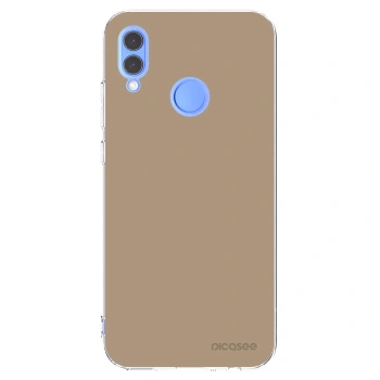 Picasee silikónový prehľadný obal pre Huawei P Smart 2019 - Soft Sand