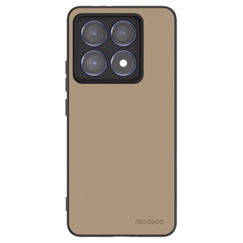 Picasee silikónový čierny obal pre Xiaomi 14T Pro - Soft Sand