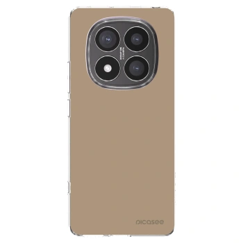 Picasee silikónový prehľadný obal pre Xiaomi Redmi Note 14 Pro+ 5G - Soft Sand
