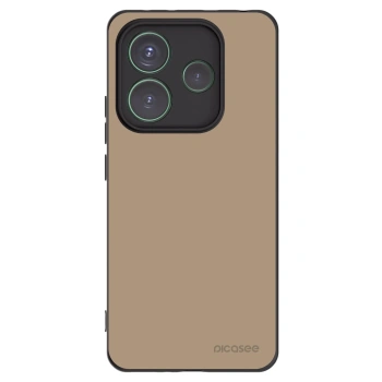 Picasee silikónový čierny obal pre Xiaomi Redmi Note 14 5G - Soft Sand