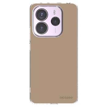 Picasee silikónový prehľadný obal pre Xiaomi Redmi Note 14 5G - Soft Sand
