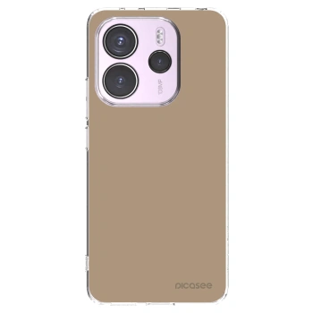 Picasee silikónový prehľadný obal pre Xiaomi Redmi Note 14 4G - Soft Sand