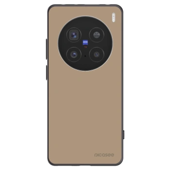 Picasee silikónový čierny obal pre Vivo X200 Pro - Soft Sand