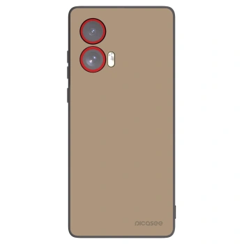 Picasee silikónový čierny obal pre Motorola Edge 50 Fusion - Soft Sand