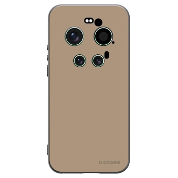 Picasee silikónový čierny obal pre Xiaomi 17 Ultra - Soft Sand