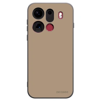 Picasee silikónový čierny obal pre OPPO Find X9 Pro - Soft Sand