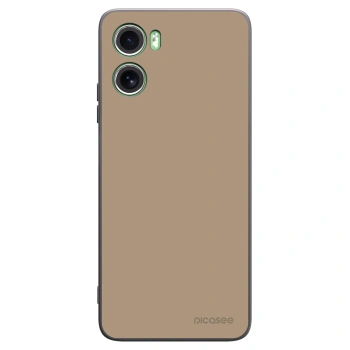 Picasee silikónový čierny obal pre Motorola Moto G06 - Soft Sand