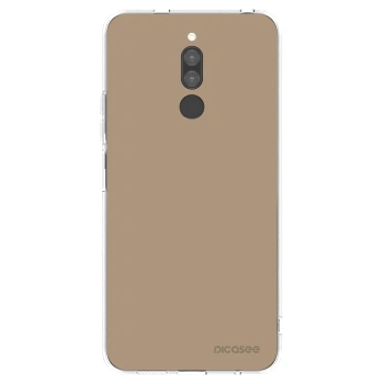 Picasee silikónový prehľadný obal pre Xiaomi Redmi 8 - Soft Sand