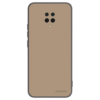 Picasee silikónový čierny obal pre Xiaomi Redmi Note 9 Pro - Soft Sand