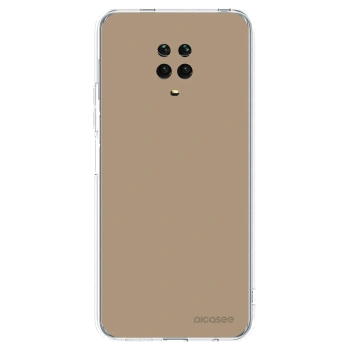Picasee silikónový prehľadný obal pre Xiaomi Redmi Note 9S - Soft Sand