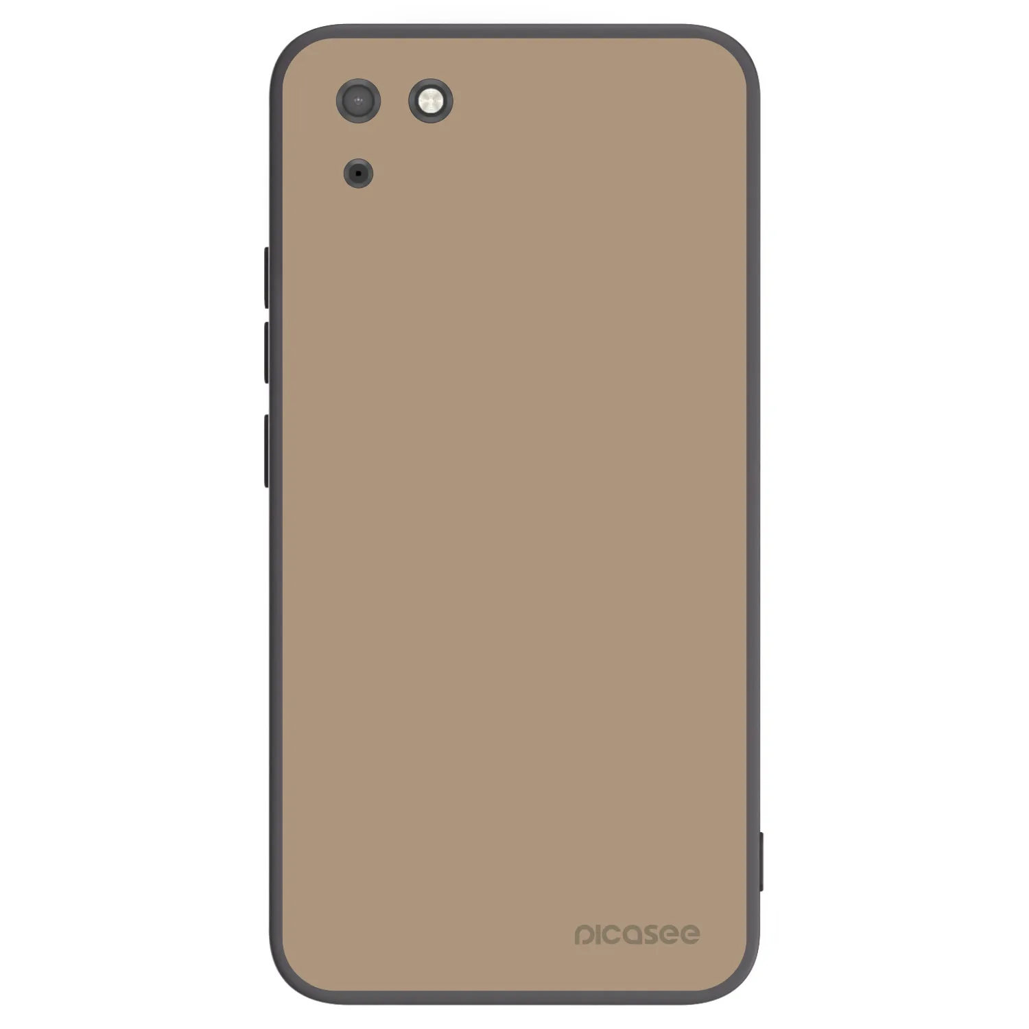 Picasee silikónový čierny obal pre Huawei Y5P - Soft Sand