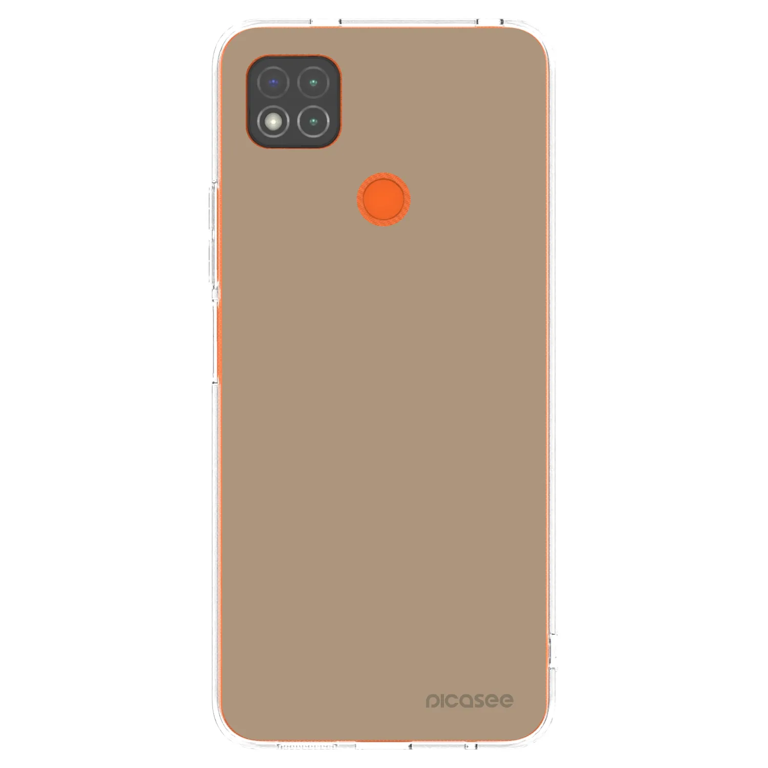 Picasee silikónový prehľadný obal pre Xiaomi Redmi 9C - Soft Sand