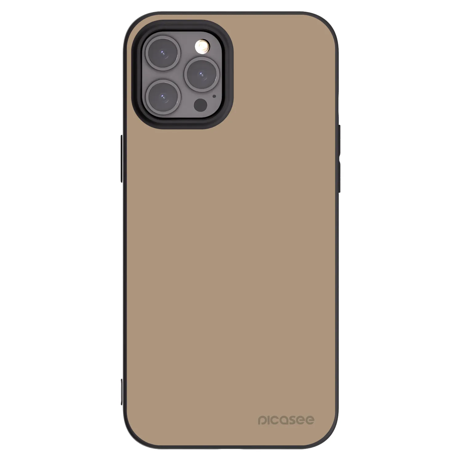 Picasee silikónový čierny obal pre Apple iPhone 12 Pro Max - Soft Sand