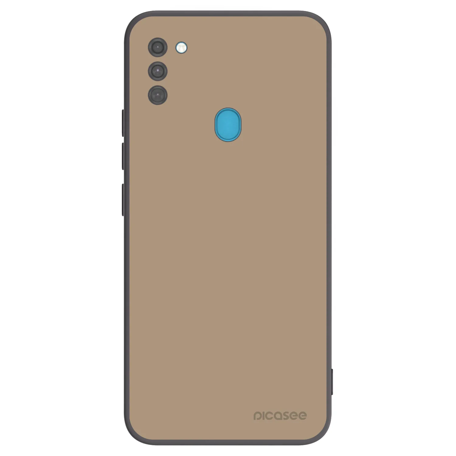 Picasee silikónový čierny obal pre Samsung Galaxy M11 - Soft Sand