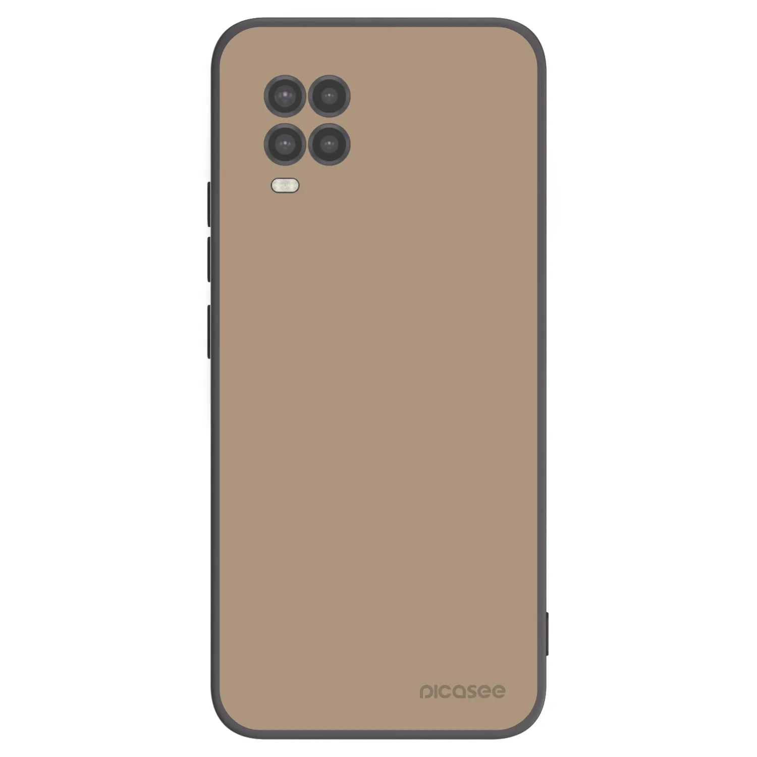 Picasee silikónový čierny obal pre Xiaomi Mi 10 Lite - Soft Sand