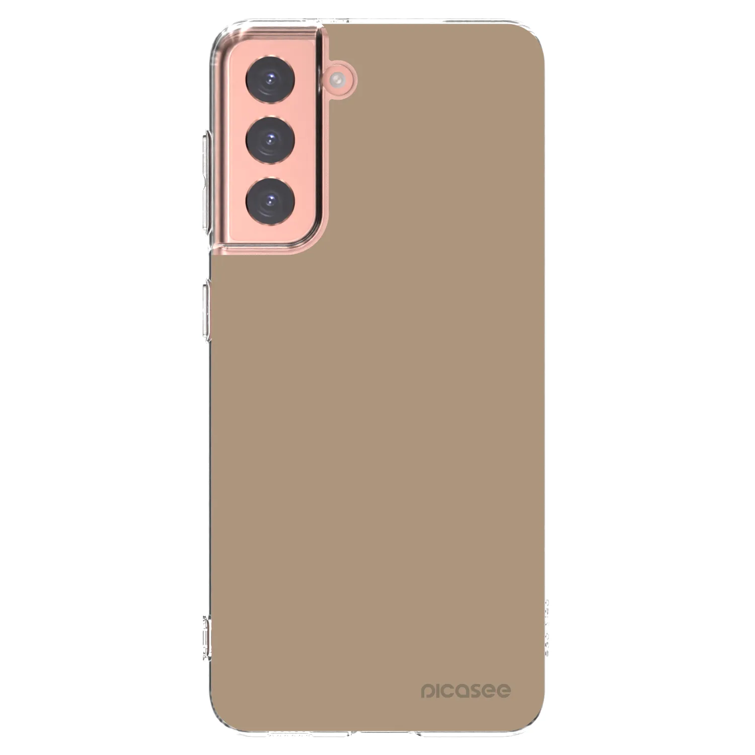 Silikónový prehľadný obal pre Samsung Galaxy S21 5G G991B - Soft Sand